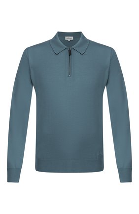 Мужское шерстяное поло BRIONI бирюзового цвета по цене 87250 руб., арт. UMS10L/0ZK18 | Фото 1 Мужское шерстяное поло BRIONI бирюзового цвета, арт. UMS10L/0ZK18 | Фото 1 (Рукава: Длинные; Материал внешний: Шерсть; Длина (для топов): Стандартные; Застежка: Молния; Кросс-КТ: Трикотаж; Региональные ограничения белый список (Axapta Mercury): RU)