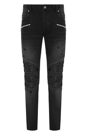 Мужские джинсы BALMAIN черного цвета по цене 108000 руб., арт. TH05419/Z251 | Фото 1 Мужские джинсы BALMAIN черного цвета, арт. TH05419/Z251 | Фото 1