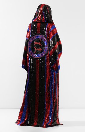 Женская накидка с пайетками BALMAIN разноцветного цвета по цене 532500 руб., арт. SF47843/A019 | Фото 2 Женская накидка с пайетками BALMAIN разноцветного цвета, арт. SF47843/A019 | Фото 2