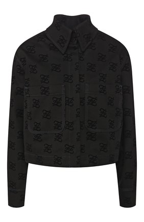 Женская джинсовая куртка FENDI черного цвета по цене 126000 руб., арт. FLF601 A5XB | Фото 1 Женская джинсовая куртка FENDI черного цвета, арт. FLF601 A5XB | Фото 1