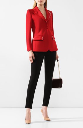 Женский жакет FENDI красного цвета по цене 159000 руб., арт. FJ7026 A5HJ | Фото 2 Женский жакет FENDI красного цвета, арт. FJ7026 A5HJ | Фото 2