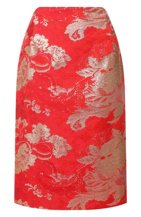 Женская юбка DRIES VAN NOTEN красного цвета по цене 32150 руб., арт. 201-30802-9356 | Фото 1 Женская юбка DRIES VAN NOTEN красного цвета, арт. 201-30802-9356 | Фото 1