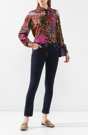 Женские кожаные сабо princetown GUCCI серого цвета по цене 54200 руб., арт. 423513/C9D00 | Фото 2 Женские кожаные сабо princetown GUCCI серого цвета, арт. 423513/C9D00 | Фото 2