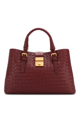 Женская сумка roma small BOTTEGA VENETA бордового цвета по цене 238500 руб., арт. 576336/VQ13C | Фото 1 Женская сумка roma small BOTTEGA VENETA бордового цвета, арт. 576336/VQ13C | Фото 1