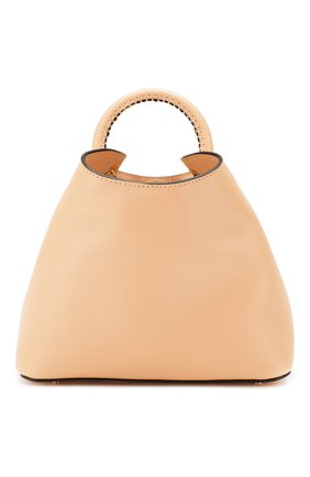 Женская сумка baozi ELLEME розового цвета по цене 33100 руб., арт. BA0ZI/C0W LEATHER | Фото 1 Женская сумка baozi ELLEME розового цвета, арт. BA0ZI/C0W LEATHER | Фото 1