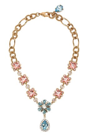 Женское колье DOLCE & GABBANA золотого цвета по цене 99500 руб., арт. WNM2B5/W1111 | Фото 1 Женское колье DOLCE & GABBANA золотого цвета, арт. WNM2B5/W1111 | Фото 1