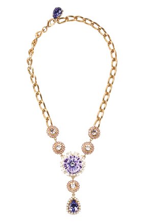 Женское колье DOLCE & GABBANA золотого цвета по цене 87950 руб., арт. WNM2P1/W1111 | Фото 1 Женское колье DOLCE & GABBANA золотого цвета, арт. WNM2P1/W1111 | Фото 1