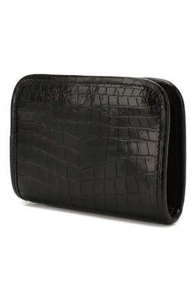Женские кожаное портмоне SAINT LAURENT черного цвета по цене 42000 руб., арт. 606503/1QP3D | Фото 2 Женские кожаное портмоне SAINT LAURENT черного цвета, арт. 606503/1QP3D | Фото 2
