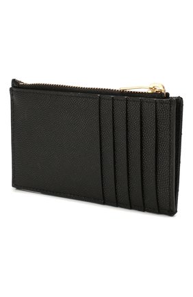 Женский кожаный футляр для кредитных карт SAINT LAURENT черного цвета по цене 22200 руб., арт. 607915/B0W01 | Фото 2 Женский кожаный футляр для кредитных карт SAINT LAURENT черного цвета, арт. 607915/B0W01 | Фото 2