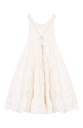 Детское платье OSCAR DE LA RENTA белого цвета по цене 29950 руб., арт. 20SGN605PFX | Фото 2 Детское платье OSCAR DE LA RENTA белого цвета, арт. 20SGN605PFX | Фото 2 (Материал внешний: Синтетический материал; Материал подклада: Синтетический материал; Рукава: Без рукавов, Короткие; Девочки Кросс-КТ: Платье-одежда; Случай: Вечерний; Ростовка одежда: 4 года | 104 см, 6 лет | 116 см, 8 лет | 128 см)