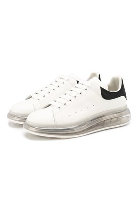 Мужские кожаные кеды ALEXANDER MCQUEEN белого цвета по цене 29925 руб., арт. 604232/WHX98 | Фото 1 Мужские кожаные кеды ALEXANDER MCQUEEN белого цвета, арт. 604232/WHX98 | Фото 1