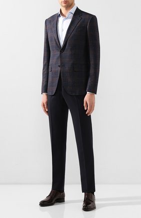Мужская хлопковая сорочка ERMENEGILDO ZEGNA светло-голубого цвета по цене 39950 руб., арт. 701503/9MS0BA | Фото 2 Мужская хлопковая сорочка ERMENEGILDO ZEGNA светло-голубого цвета, арт. 701503/9MS0BA | Фото 2