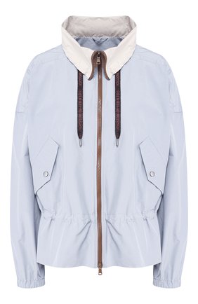 Женская куртка BRUNELLO CUCINELLI голубого цвета по цене 157000 руб., арт. MF5278909 | Фото 1 Женская куртка BRUNELLO CUCINELLI голубого цвета, арт. MF5278909 | Фото 1