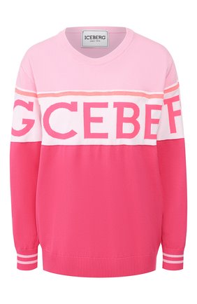 Женская свитер ICEBERG фуксия цвета по цене 23300 руб., арт. 20E I2P0/A007/7604 | Фото 1 Женская свитер ICEBERG фуксия цвета, арт. 20E I2P0/A007/7604 | Фото 1
