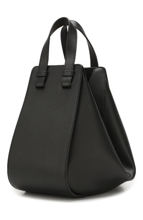 Женская сумка hammock small LOEWE черного цвета по цене 245000 руб., арт. 387.30.S35 | Фото 3 Женская сумка hammock small LOEWE черного цвета, арт. 387.30.S35 | Фото 3 (Сумки-технические: Сумки через плечо, Сумки top-handle; Материал: Натуральная кожа; Ремень/цепочка: На ремешке; Размер: small)