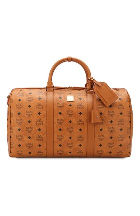 Женская дорожная сумка traveler medium MCM коричневого цвета по цене 83600 руб., арт. MUV 7AVY03 | Фото 1 Женская дорожная сумка traveler medium MCM коричневого цвета, арт. MUV 7AVY03 | Фото 1
