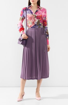 Женская кожаные туфли cardinale DOLCE & GABBANA светло-розового цвета по цене 44650 руб., арт. CD1494/A1471 | Фото 2 Женская кожаные туфли cardinale DOLCE & GABBANA светло-розового цвета, арт. CD1494/A1471 | Фото 2