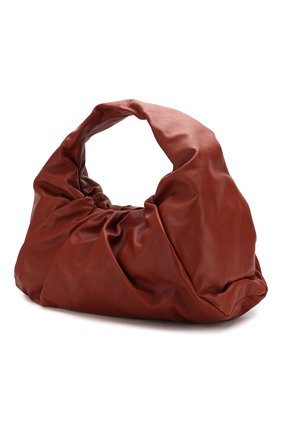 Женская сумка shoulder pouch medium BOTTEGA VENETA коричневого цвета, арт. 607984/VCP40 | Фото 3 (Сумки-технические: Сумки top-handle; Размер: medium; Материал: Натуральная кожа; Региональные ограничения белый список (Axapta Mercury): RU)