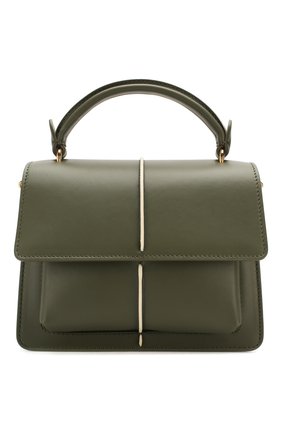 Женская сумка attaché MARNI хаки цвета по цене 127500 руб., арт. BMMP0027Y0/LV589 | Фото 1 Женская сумка attaché MARNI хаки цвета, арт. BMMP0027Y0/LV589 | Фото 1
