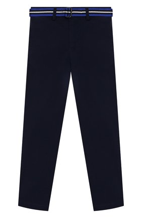 Детские хлопковые брюки POLO RALPH LAUREN синего цвета по цене 6655 руб., арт. 323785695 | Фото 1 Детские хлопковые брюки POLO RALPH LAUREN синего цвета, арт. 323785695 | Фото 1