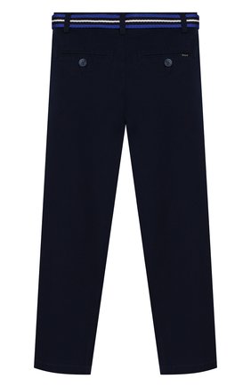 Детские хлопковые брюки POLO RALPH LAUREN синего цвета по цене 6655 руб., арт. 323785695 | Фото 2 Детские хлопковые брюки POLO RALPH LAUREN синего цвета, арт. 323785695 | Фото 2