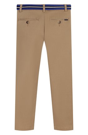 Детские хлопковые брюки POLO RALPH LAUREN бежевого цвета по цене 5600 руб., арт. 323785695 | Фото 2 Детские хлопковые брюки POLO RALPH LAUREN бежевого цвета, арт. 323785695 | Фото 2
