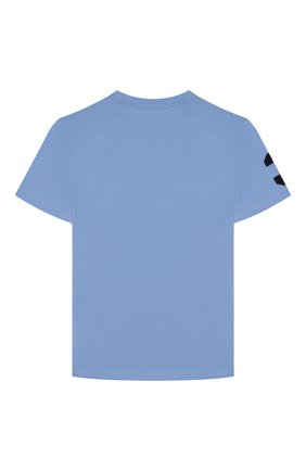 Детская хлопковая футболка POLO RALPH LAUREN голубого цвета по цене 3295 руб., арт. 323770177 | Фото 2 Детская хлопковая футболка POLO RALPH LAUREN голубого цвета, арт. 323770177 | Фото 2