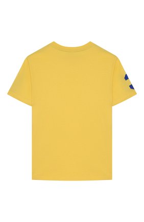 Детская хлопковая футболка POLO RALPH LAUREN желтого цвета по цене 3295 руб., арт. 323770177 | Фото 2 Детская хлопковая футболка POLO RALPH LAUREN желтого цвета, арт. 323770177 | Фото 2