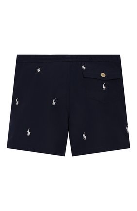 Детские плавки-шорты POLO RALPH LAUREN синего цвета по цене 4305 руб., арт. 321788296 | Фото 2 Детские плавки-шорты POLO RALPH LAUREN синего цвета, арт. 321788296 | Фото 2