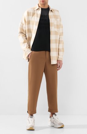 Мужские текстильные кроссовки rockaway tumbled ACNE STUDIOS белого цвета по цене 33700 руб., арт. BD0005/M | Фото 2 Мужские текстильные кроссовки rockaway tumbled ACNE STUDIOS белого цвета, арт. BD0005/M | Фото 2