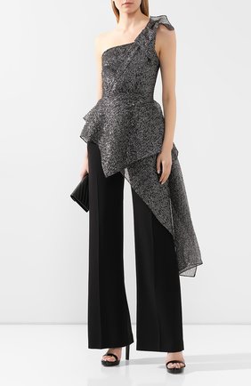 Женский комбинезон ROLAND MOURET серебряного цвета по цене 230500 руб., арт. PS20/S0870/F0424 | Фото 2 Женский комбинезон ROLAND MOURET серебряного цвета, арт. PS20/S0870/F0424 | Фото 2