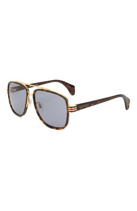 Мужские солнцезащитные очки GUCCI коричневого цвета по цене 34500 руб., арт. GG0448 004 | Фото 1 Мужские солнцезащитные очки GUCCI коричневого цвета, арт. GG0448 004 | Фото 1
