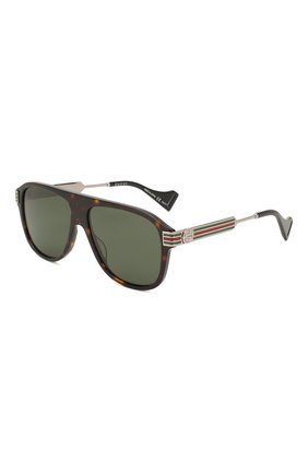 Мужские солнцезащитные очки GUCCI коричневого цвета по цене 32700 руб., арт. GG0587 002 | Фото 1 Мужские солнцезащитные очки GUCCI коричневого цвета, арт. GG0587 002 | Фото 1