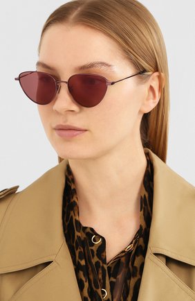 Мужские солнцезащитные очки SAINT LAURENT бордового цвета по цене 24500 руб., арт. SL 310 006 | Фото 2 Мужские солнцезащитные очки SAINT LAURENT бордового цвета, арт. SL 310 006 | Фото 2