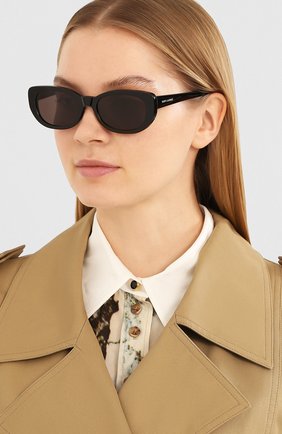 Мужские солнцезащитные очки SAINT LAURENT черного цвета по цене 26800 руб., арт. SL 316 001 | Фото 2 Мужские солнцезащитные очки SAINT LAURENT черного цвета, арт. SL 316 001 | Фото 2
