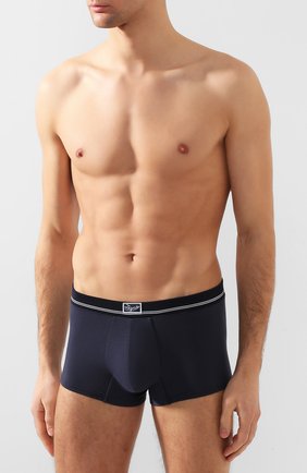 Мужские хлопковые боксеры ERMENEGILDO ZEGNA синего цвета по цене 5370 руб., арт. N3LC60960 | Фото 2 Мужские хлопковые боксеры ERMENEGILDO ZEGNA синего цвета, арт. N3LC60960 | Фото 2