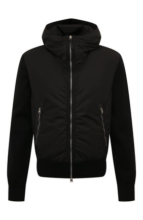 Мужской комбинированный кардиган TOM FORD черного цвета по цене 194500 руб., арт. BUM23/TFK154 | Фото 1 Мужской комбинированный кардиган TOM FORD черного цвета, арт. BUM23/TFK154 | Фото 1