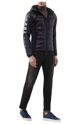 Мужская пуховая куртка hybridge lite CANADA GOOSE синего цвета по цене 49600 руб., арт. 2703M | Фото 2 Мужская пуховая куртка hybridge lite CANADA GOOSE синего цвета, арт. 2703M | Фото 2