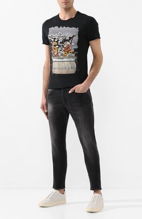 Мужские джинсы 2 MEN JEANS серого цвета по цене 18650 руб., арт. MARC0/Y495R | Фото 2 Мужские джинсы 2 MEN JEANS серого цвета, арт. MARC0/Y495R | Фото 2