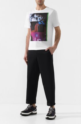 Мужская хлопковая футболка DRIES VAN NOTEN белого цвета по цене 13650 руб., арт. 201-21104-9612 | Фото 2 Мужская хлопковая футболка DRIES VAN NOTEN белого цвета, арт. 201-21104-9612 | Фото 2