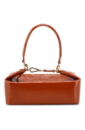 Женская сумка olivia REJINA PYO светло-коричневого цвета по цене 47700 руб., арт. B26/PATENT LEATHER EMB0SS | Фото 1 Женская сумка olivia REJINA PYO светло-коричневого цвета, арт. B26/PATENT LEATHER EMB0SS | Фото 1