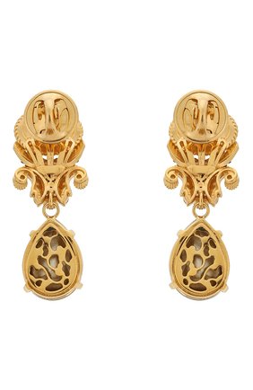 броши для воротника DOLCE & GABBANA золотого цвета по цене 39200 руб., арт. WPMC1A/W2YCL/M | Фото 2 броши для воротника DOLCE & GABBANA золотого цвета, арт. WPMC1A/W2YCL/M | Фото 2