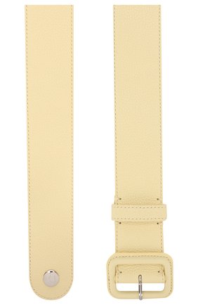 Женский кожаный ремень LANVIN желтого цвета по цене 41400 руб., арт. AW-BEMB04-M0ZA-P20 | Фото 2 Женский кожаный ремень LANVIN желтого цвета, арт. AW-BEMB04-M0ZA-P20 | Фото 2