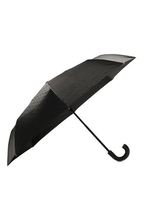 Женский складной зонт BURBERRY черного цвета, арт. 8024788 | Фото 2 (Материал: Текстиль, Синтетический материал)
