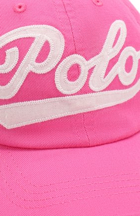 Детская хлопковая бейсболка POLO RALPH LAUREN фуксия цвета по цене 2895 руб., арт. 313788942 | Фото 3 Детская хлопковая бейсболка POLO RALPH LAUREN фуксия цвета, арт. 313788942 | Фото 3