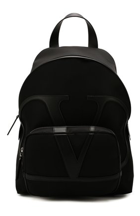 Мужской текстильный рюкзак valentino garavani vlogo VALENTINO черного цвета по цене 108000 руб., арт. TY2B0887/MLI | Фото 1 Мужской текстильный рюкзак valentino garavani vlogo VALENTINO черного цвета, арт. TY2B0887/MLI | Фото 1