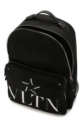 Мужской текстильный рюкзак valentino garavani vltnstar VALENTINO черного цвета по цене 83100 руб., арт. TY2B0340/MFG | Фото 4 Мужской текстильный рюкзак valentino garavani vltnstar VALENTINO черного цвета, арт. TY2B0340/MFG | Фото 4