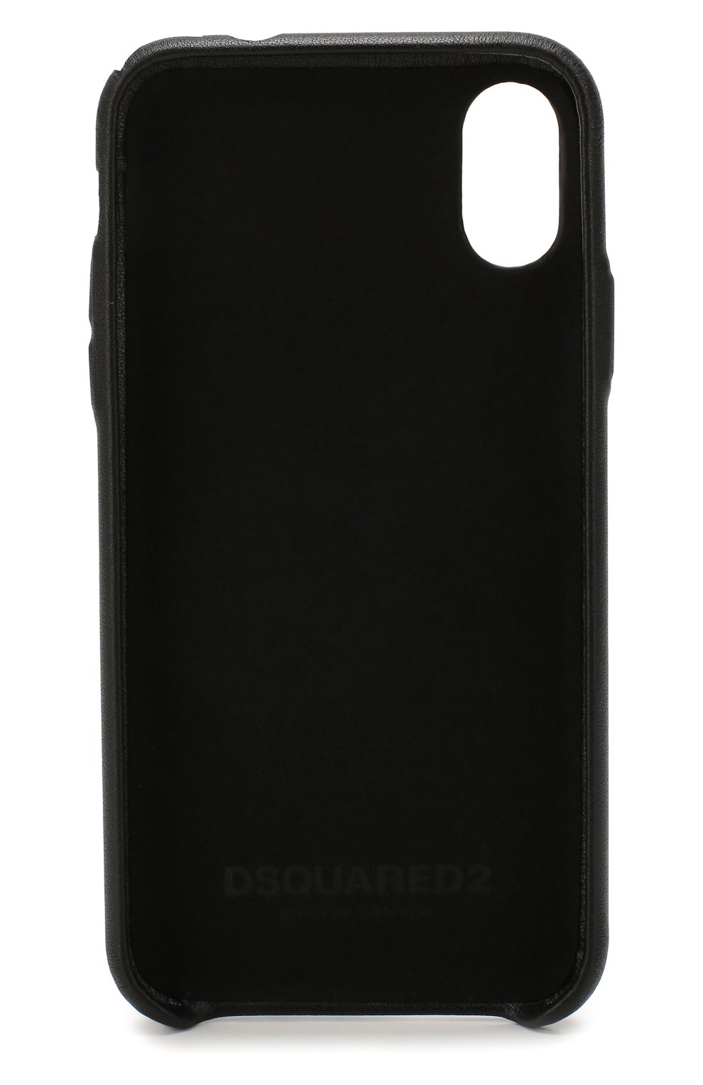 Мужской чехол для iphone x/xs DSQUARED2 черного цвета по цене 10950 руб., арт. ITM0074 01501675 | Фото 2 Мужской чехол для iphone x/xs DSQUARED2 черного цвета, арт. ITM0074 01501675 | Фото 2