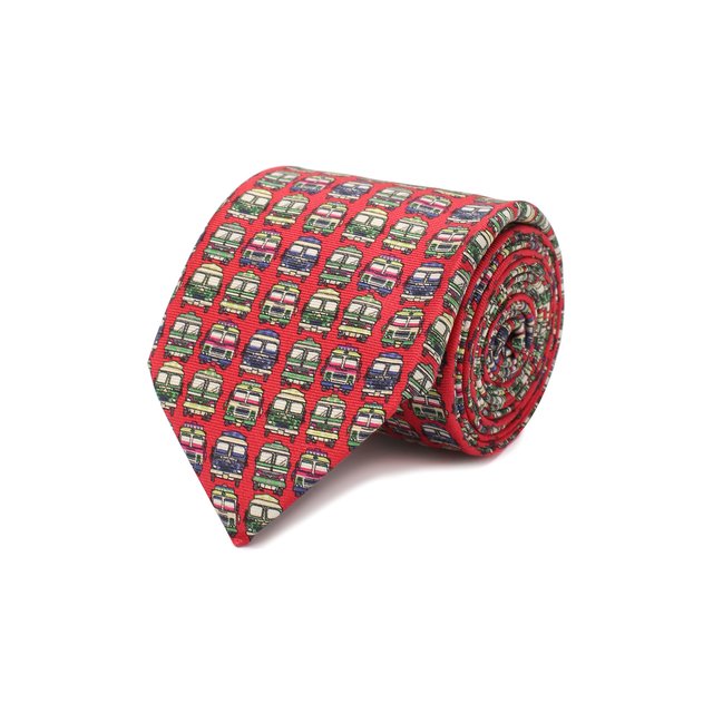 Шелковый галстук Eton 10846441