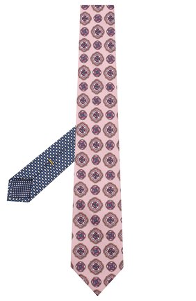 Мужской шелковый галстук ETON розового цвета, арт. A000 32275 | Фото 2 (Материал: Текстиль, Шелк; Принт: С принтом)